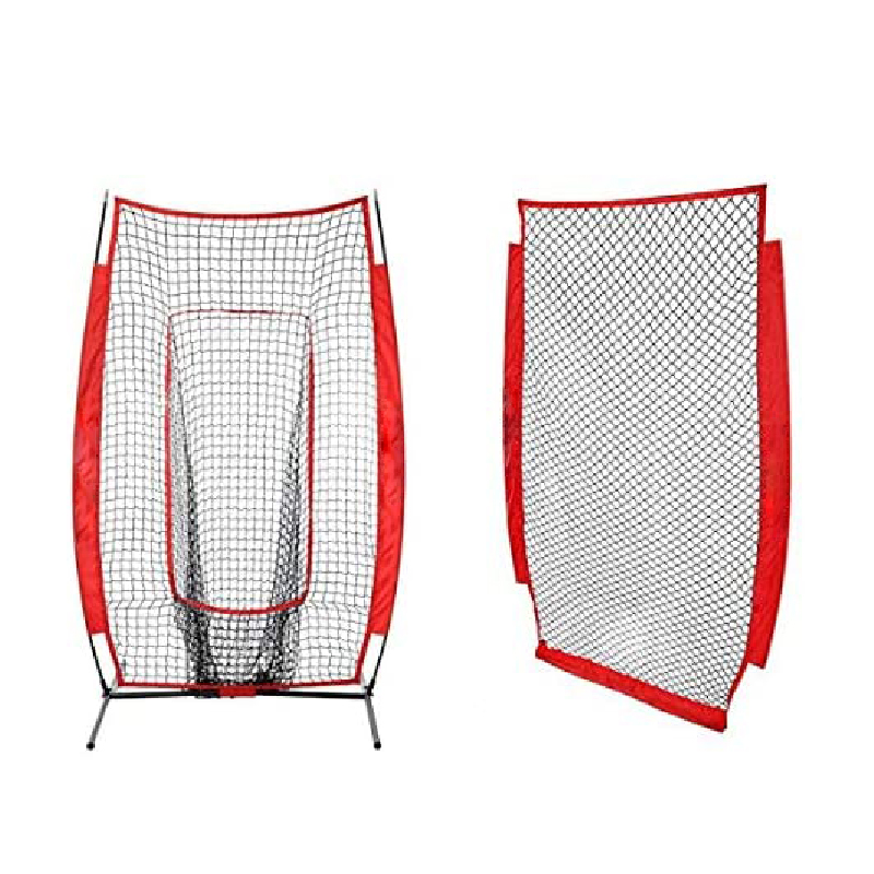 7X4 FT Baseball Throw Net with Strike Zone Baseball Batting Cages