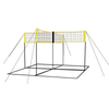 Volleyball Four Cross Square Net Set for Beach