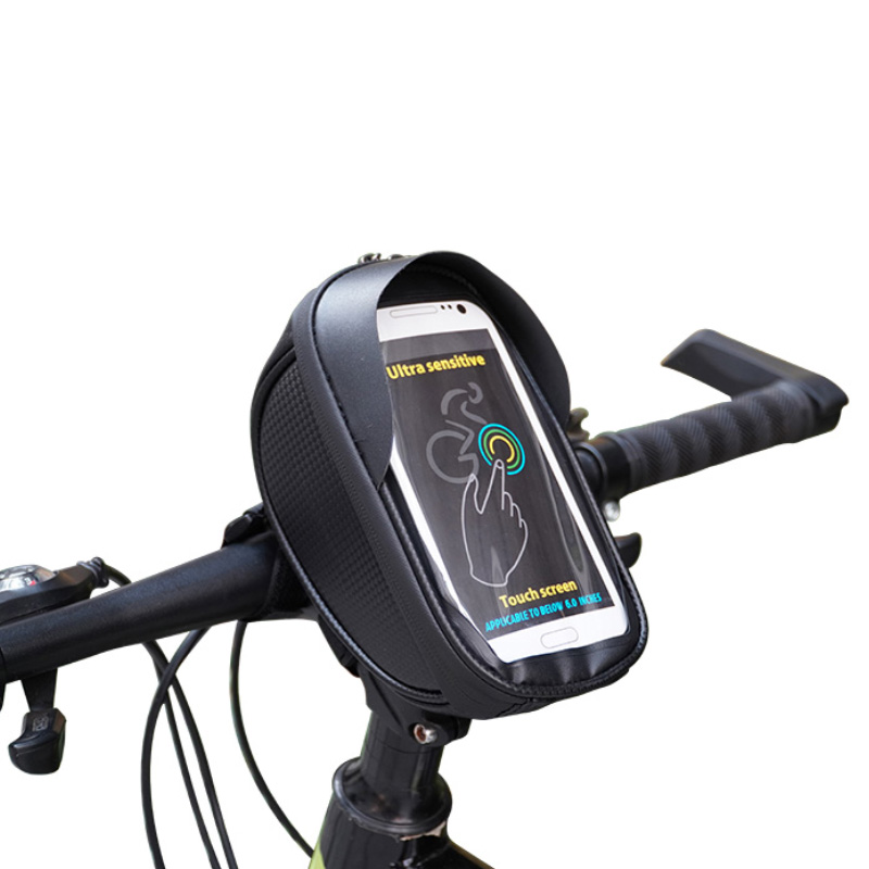 Bike Phone Mount Bag with Waterproof Touch Screen Phone Case