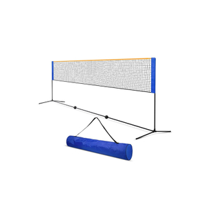 Mobile Adjustable Height Frame Freestanding Volleyball Tennis Badminton Net
